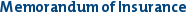 Memorandum of Insurance