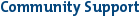 Community Support